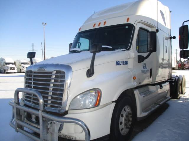 2012 Freightliner CA125Slp High Rise Double Bunk